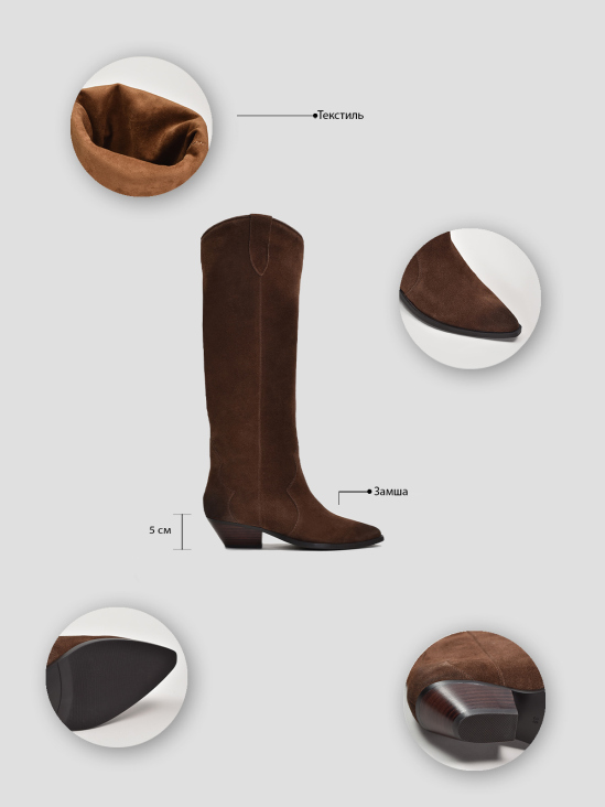 Сапоги-казаки Vitto Rossi VS000092279 8 Сапоги-казаки Vitto Rossi VS000092279