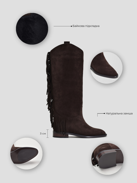 Сапоги-казаки Vitto Rossi VS000091990 5 Сапоги-казаки Vitto Rossi VS000091990 в интернет-магазине