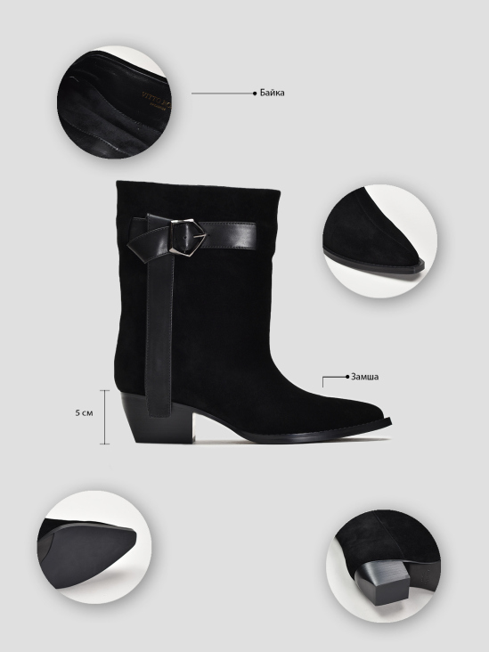 Ботинки казаки Vitto Rossi VS000091991 5 Ботинки казаки Vitto Rossi VS000091991 в интернет-магазине