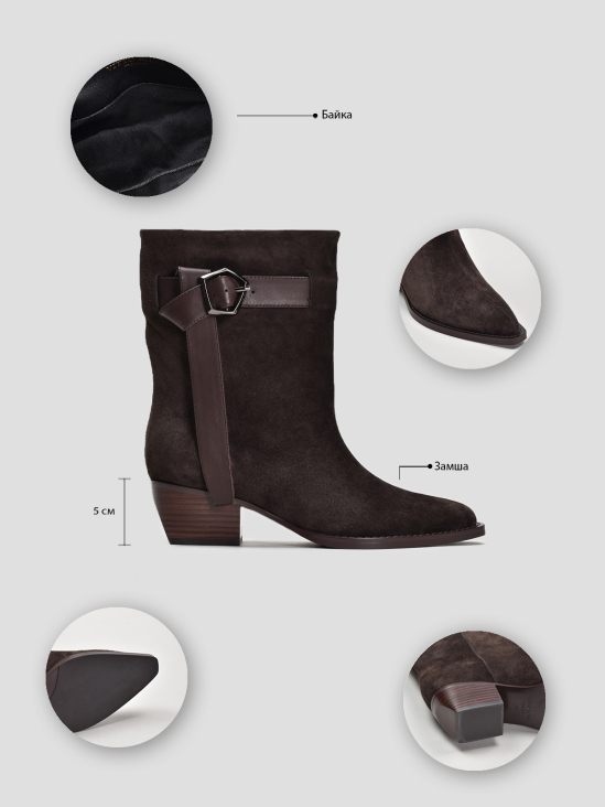 Ботинки казаки Vitto Rossi VS000091992 5 Ботинки казаки Vitto Rossi VS000091992 в интернет-магазине