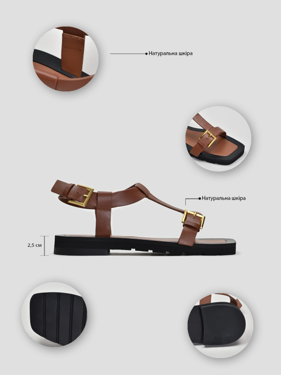 Босоножки низкий ход Vitto Rossi VS000094729 в інтернет-магазині