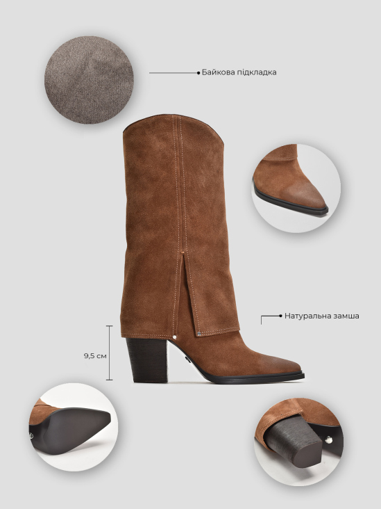 Ботинки казаки Vitto Rossi VS000091808 5 Ботинки казаки Vitto Rossi VS000091808 в интернет-магазине