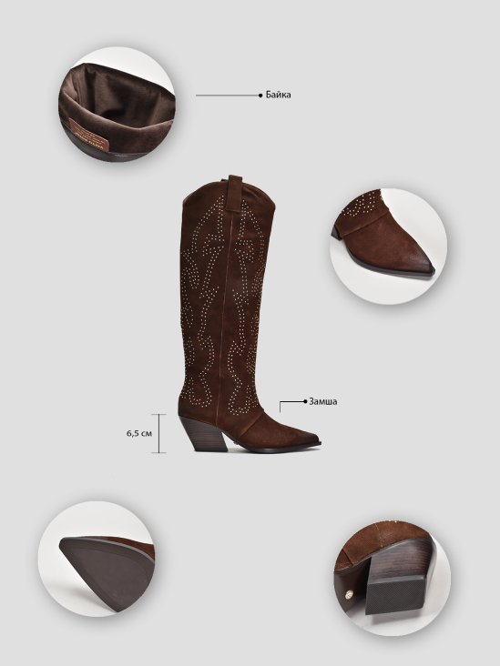 Сапоги-казаки Vitto Rossi VS000092795 8 Сапоги-казаки Vitto Rossi VS000092795