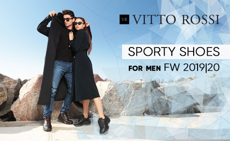 Sporty shoes for men FW 2019|20 Vitto Rossi